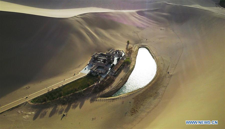 CHINA-GANSU-DUNHUANG-SCENERY (CN)