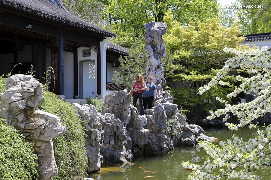 U.S.-NEW YORK-CHINESE SCHOLAR'S GARDEN