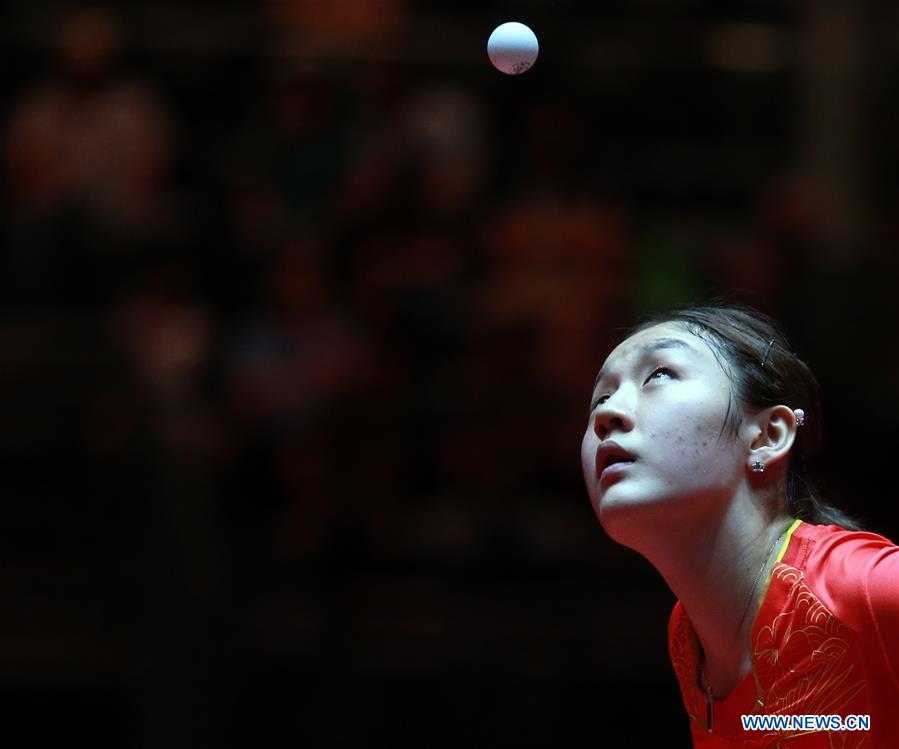 (SP)GERMANY-DUSSELDORF-TABLE TENNIS-WORLD CHAMPIONSHIPS