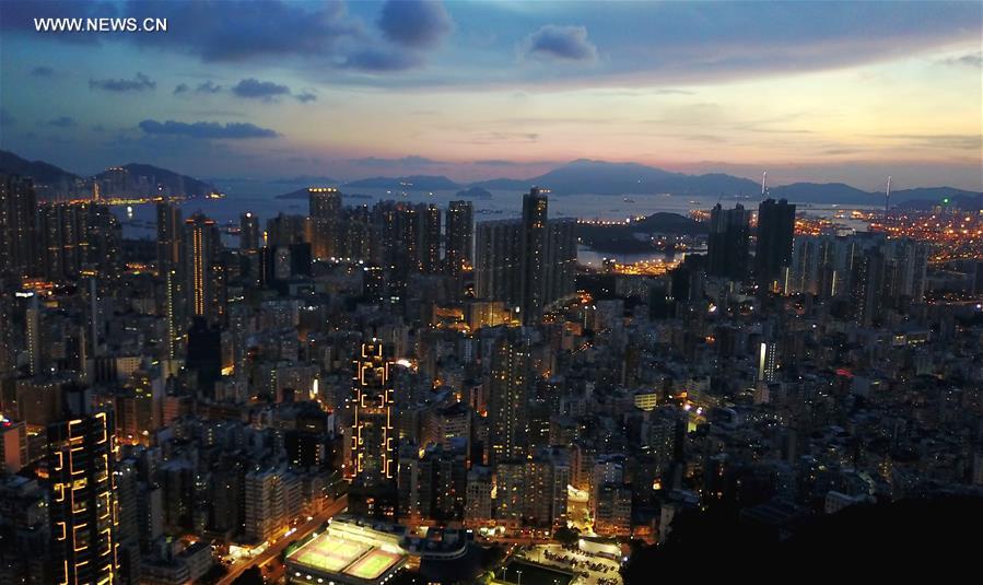 CHINA-HONG KONG-AERIAL VIEW (CN)