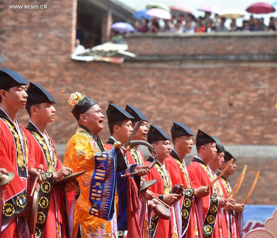 CHINA-FUJIAN-RITUAL-LADY LINSHUI (CN)
