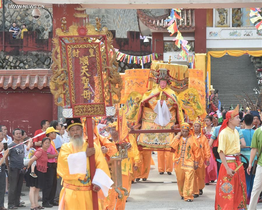 CHINA-FUJIAN-RITUAL-LADY LINSHUI (CN)