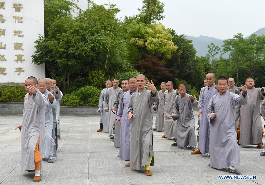 CHINA-ANHUI-MOUNT JIUHUA-BUDDHA COLLEGE (CN)