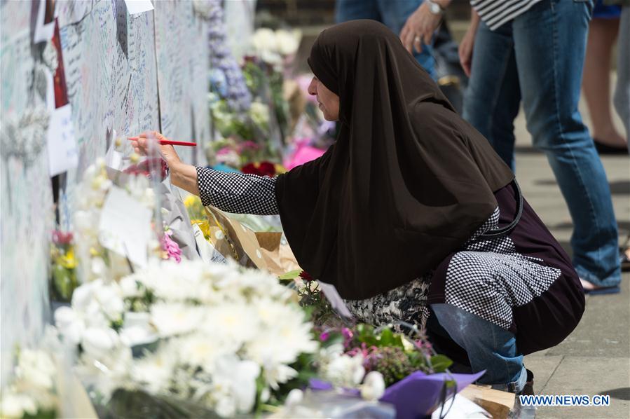 BRITAIN-LONDON-GRENFELL TOWER-FIRE-AFTERMATH