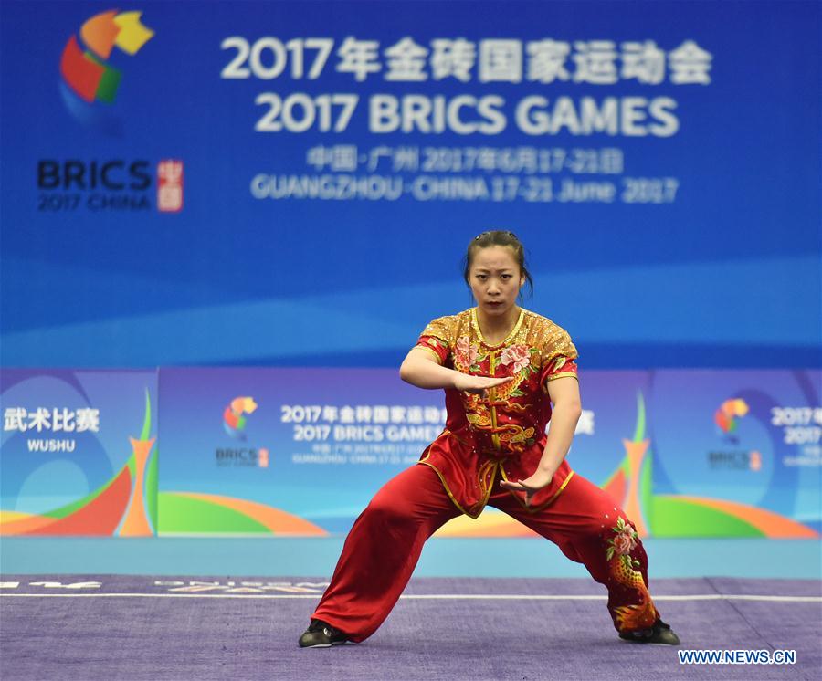 (SP)CHINA-GUANGZHOU-2017 BRICS GAMES-WUSHU