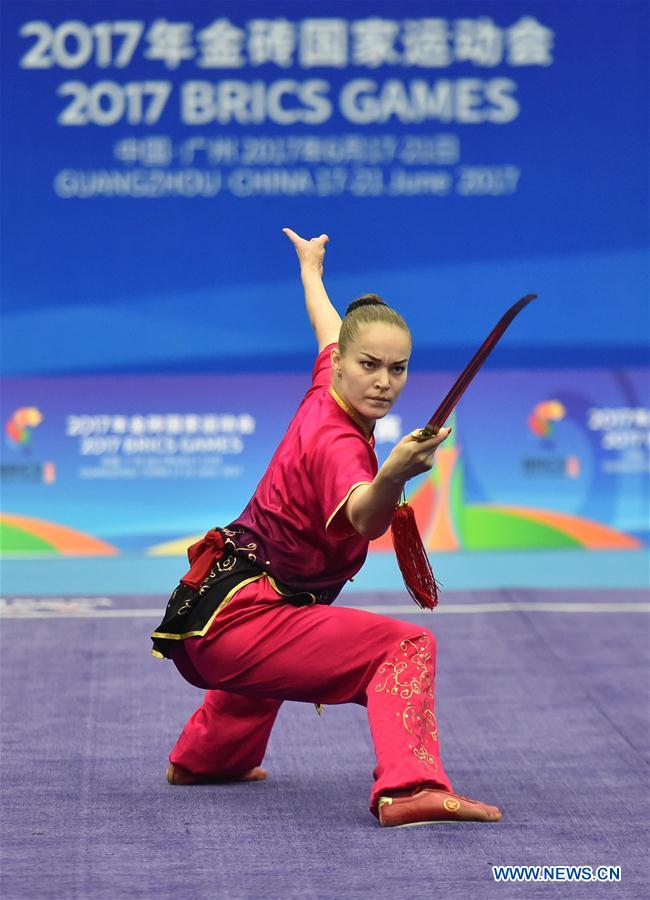 (SP)CHINA-GUANGZHOU-2017 BRICS GAMES-WUSHU