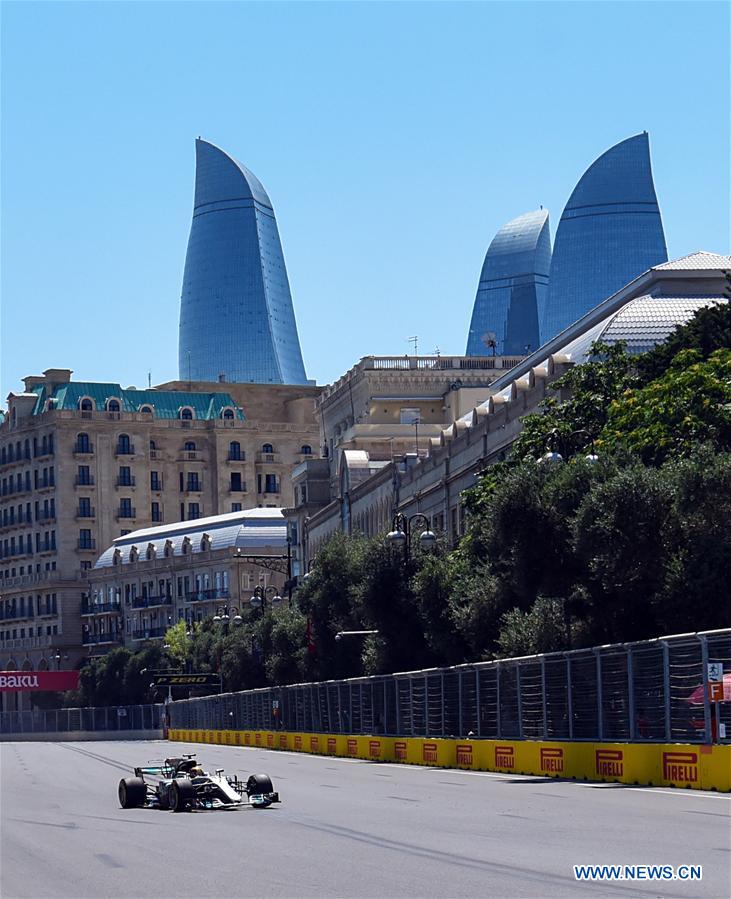 (SP)AZERBAIJAN-BAKU-2017 F1 AZERBAIJAN GRAND PRIX