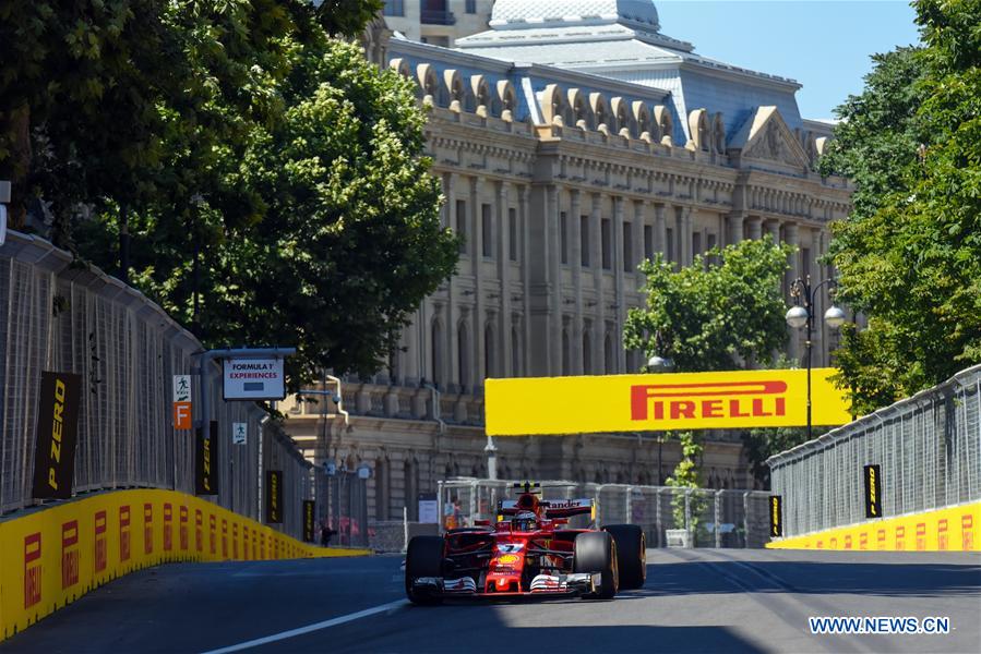 (SP)AZERBAIJAN-BAKU-2017 F1 AZERBAIJAN GRAND PRIX