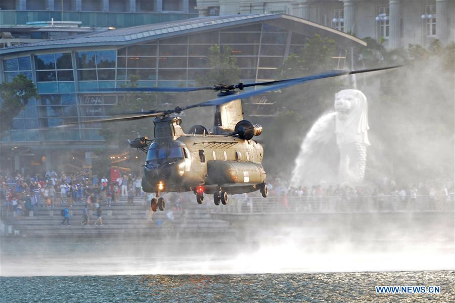 SINGAPORE-NATIONAL DAY-REHEARSAL