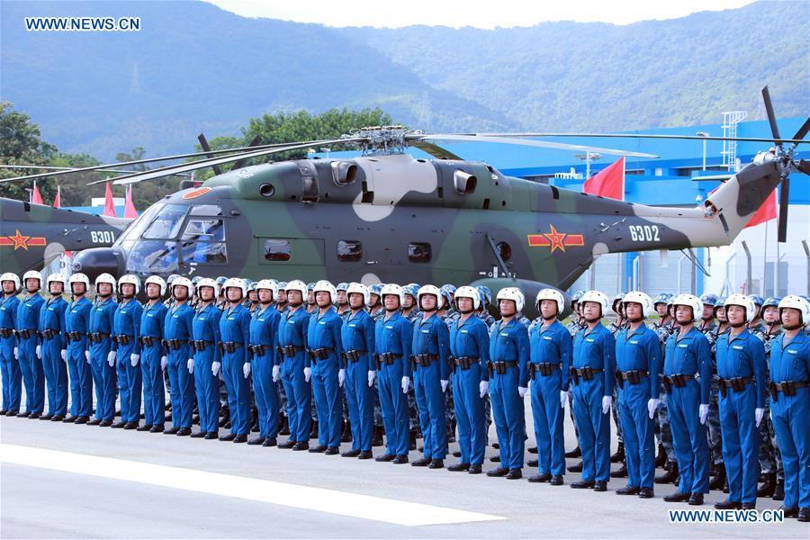 CHINA-HONG KONG-20TH ANNIVERSARY-PLA GARRISON-INSPECTION (CN)