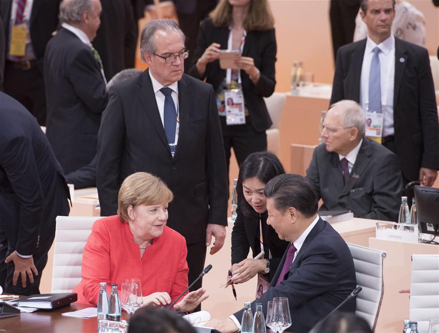 GERMANY-HAMBURG-CHINA-XI JINPING-G20 SUMMIT