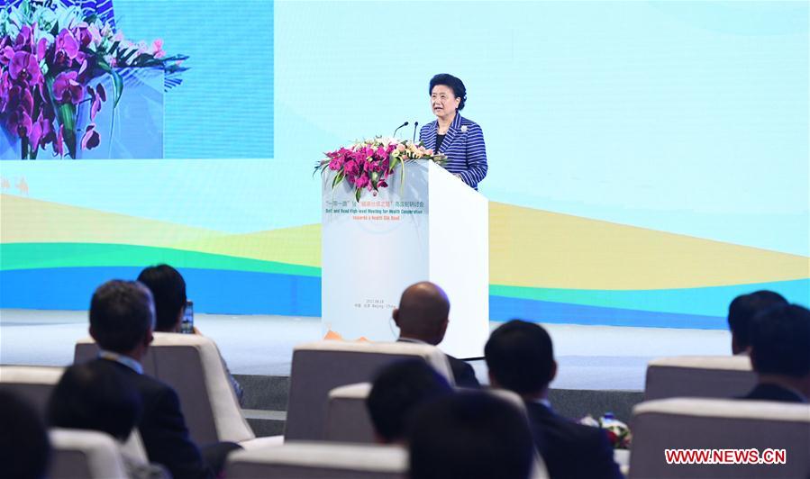 CHINA-BEIJING-LIU YANDONG-HEALTH SILK ROAD-MEETING (CN)