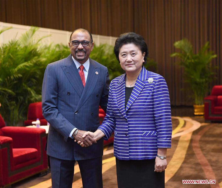 CHINA-BEIJING-LIU YANDONG-HEALTH SILK ROAD-MEETING (CN)