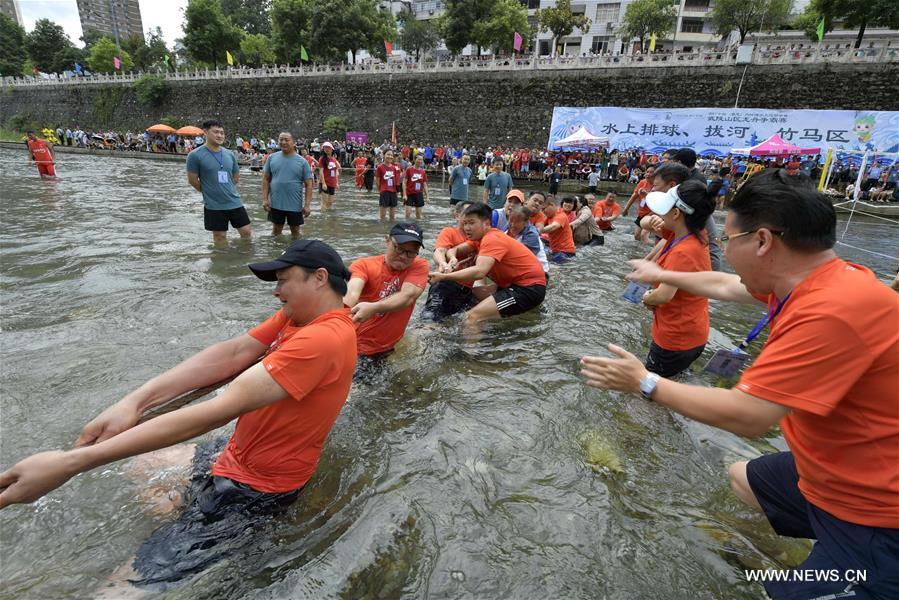 #CHINA-HUBEI-XUAN'EN-TUG OF WAR (CN)