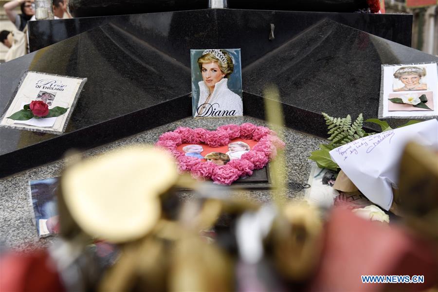 FRANCE-PARIS-PRINCESS DIANA-COMMEMORATION