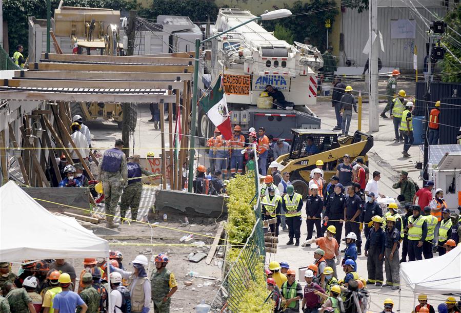 MEXICO-MEXICO CITY-ENVIRONMENT-EARTHQUAKE