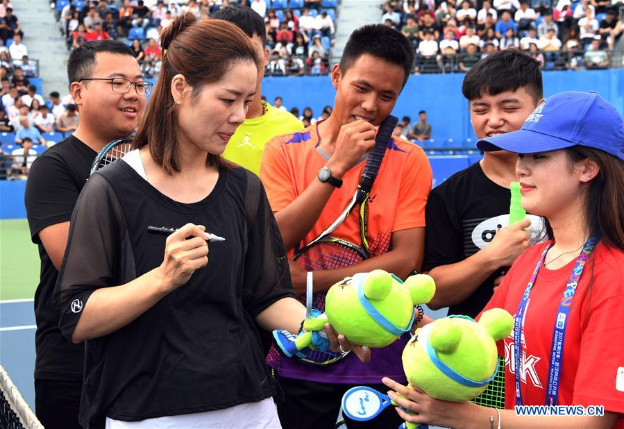 (SP)CHINA-WUHAN-TENNIS-WTA-WUHAN OPEN-LI NA(CN)