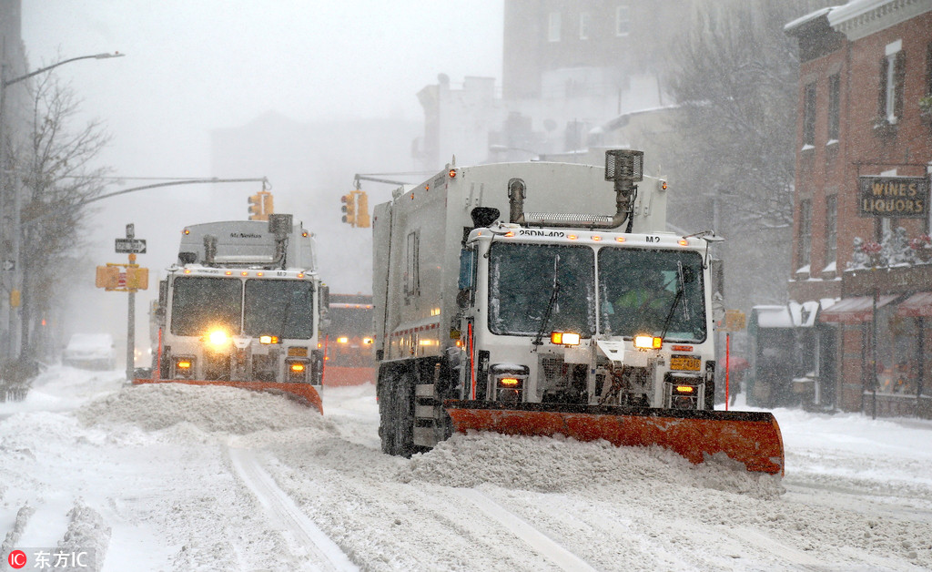 组图:打破百年低温纪录 北美人民在暴风雪里快扛不住了!