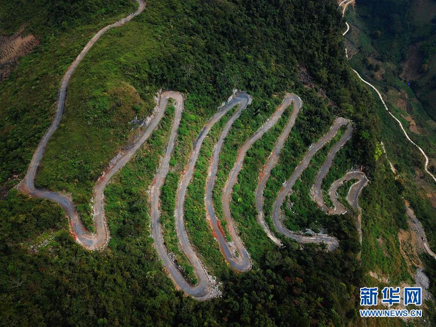 飞阅广西龙拐路