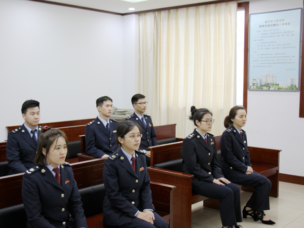 現場學、模擬用 宜興國稅“以案講法”促執法能力提升