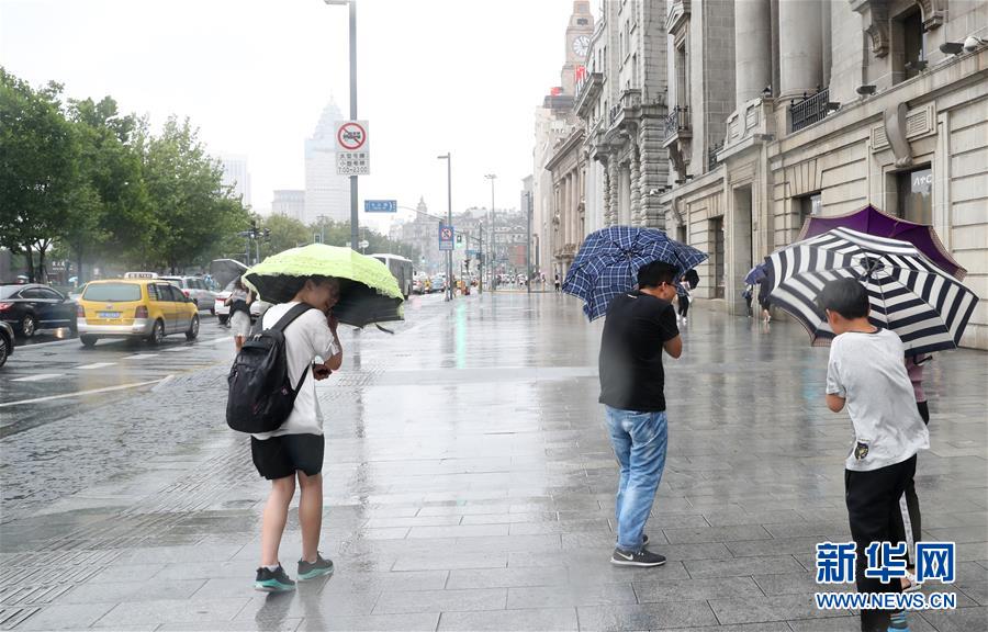 （環境）（4）台風“溫比亞”在上海登陸