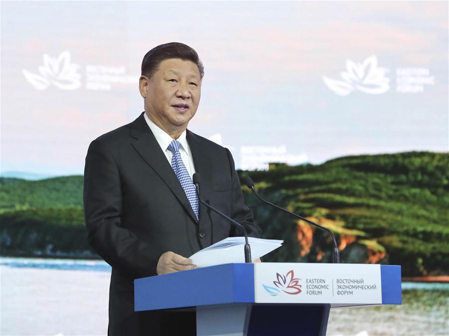 RUSSIA-VLADIVOSTOK-CHINA-XI JINPING-EEF