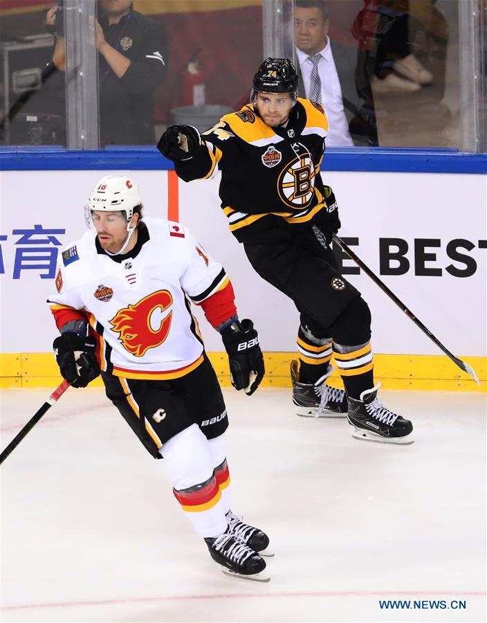 (SP)CHINA-BEIJING-ICE HOCKEY-NHL CHINA GAMES (CN)