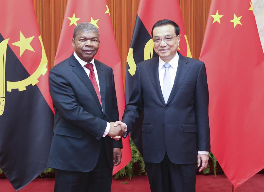 CHINA-BEIJING-LI KEQIANG-ANGOLA-PRESIDENT-MEETING (CN)