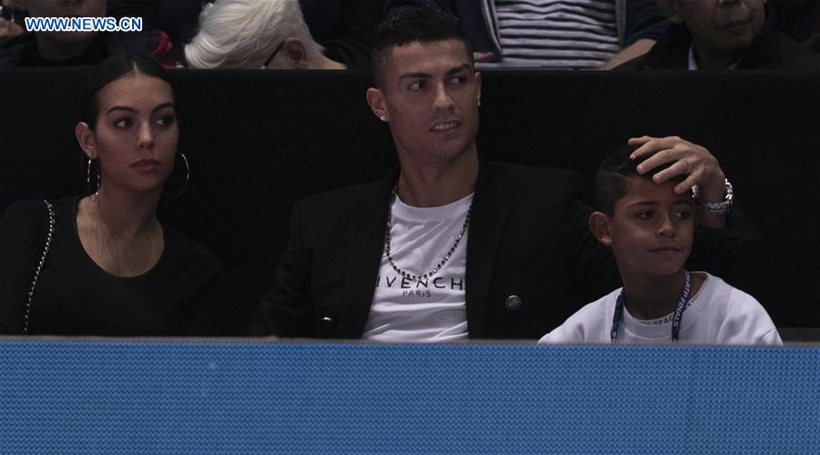 (SP)BRITAIN-LONDON-TENNIS-ATP WORLD TOUR FINALS-CRISTIANO RONALDO 