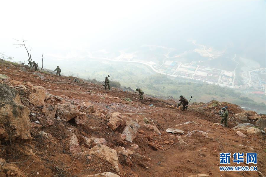 （圖文互動）（3）和平年代，離死神最近的人——南部戰區陸軍雲南掃雷大隊邊境掃雷排爆記事