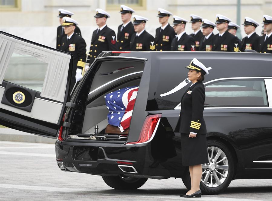 U.S.-WASHINGTON D.C.-GEORGE H.W. BUSH-STATE FUNERAL