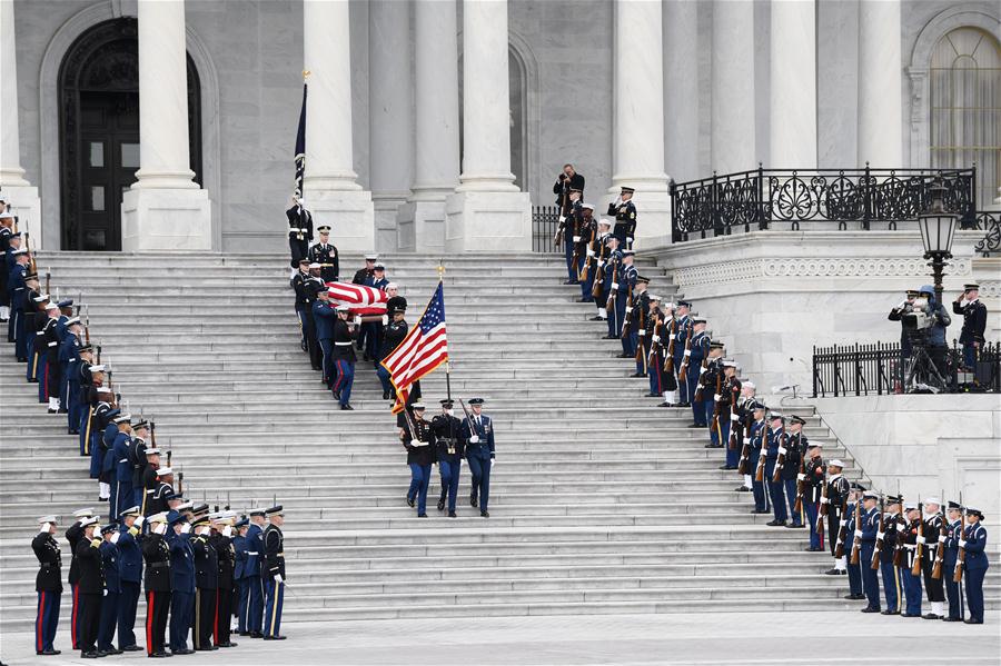 U.S.-WASHINGTON D.C.-GEORGE H.W. BUSH-STATE FUNERAL