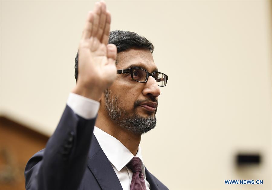U.S.-WASHINGTON D.C.-GOOGLE-CEO-HEARING