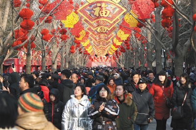 大年初一北京市景区接待游客超百万