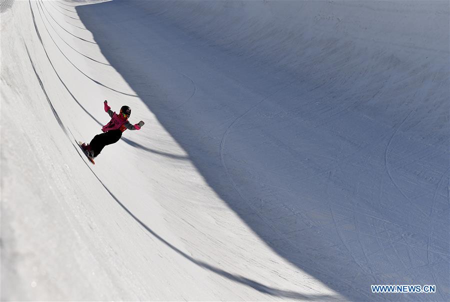 (SP)CHINA-SHENYANG-SNOWBOARD HALFPIPE-YOUNG ATHLETES