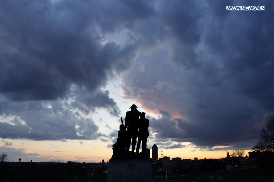U.S.-IOWA-DES MOINES-CITY VIEW