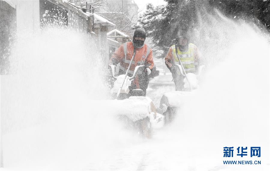 （社會）（9）吉林長春：積極應對風雪考驗