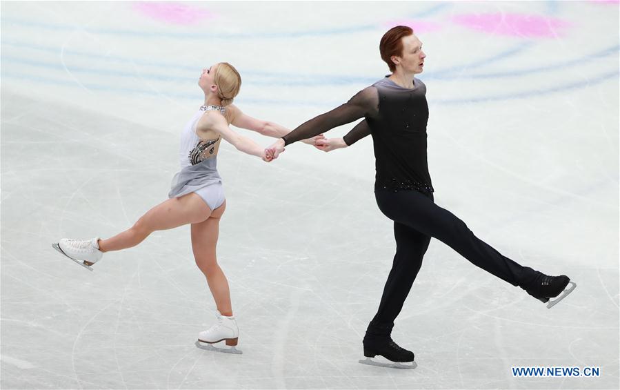 (SP)JAPAN-SAITAMA-FIGURE SKATING-WORLD CHAMPIONSHIPS-PAIRS