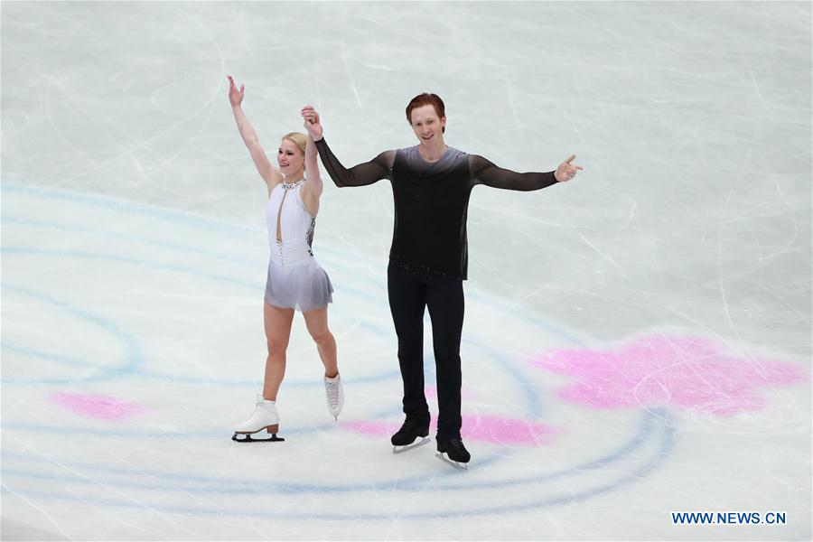 (SP)JAPAN-SAITAMA-FIGURE SKATING-WORLD CHAMPIONSHIPS-PAIRS