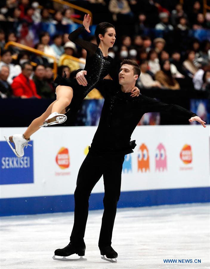 (SP)JAPAN-SAITAMA-FIGURE SKATING-WORLD CHAMPIONSHIPS-PAIRS