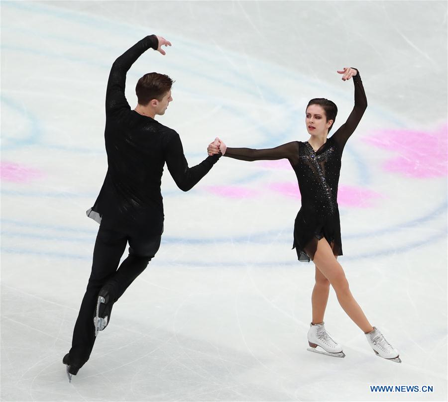 (SP)JAPAN-SAITAMA-FIGURE SKATING-WORLD CHAMPIONSHIPS-PAIRS