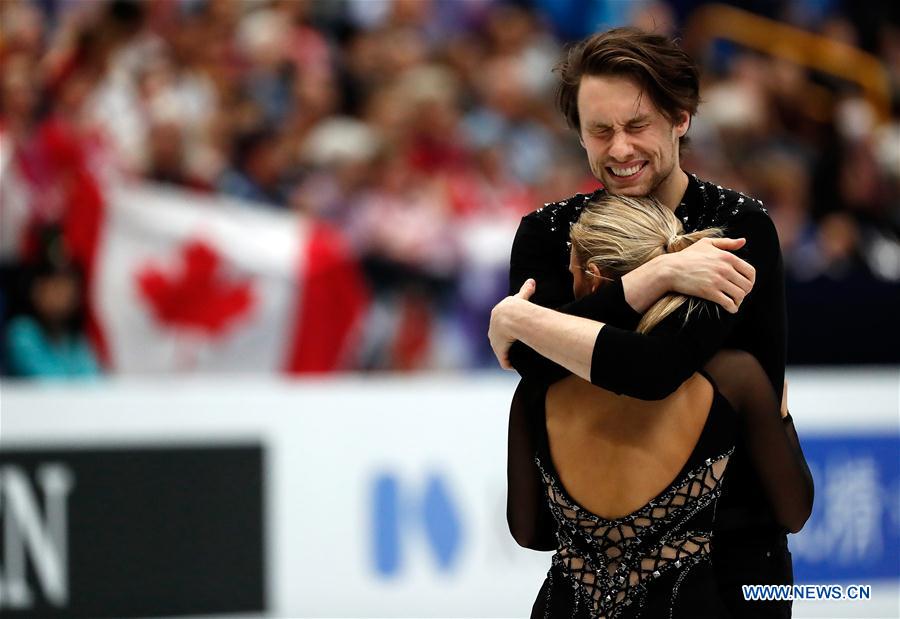 (SP)JAPAN-SAITAMA-FIGURE SKATING-WORLD CHAMPIONSHIPS-PAIRS