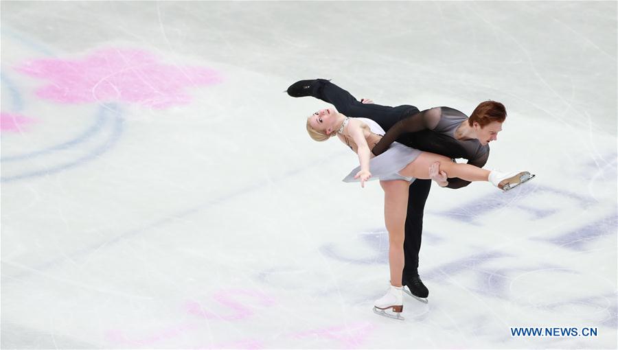 (SP)JAPAN-SAITAMA-FIGURE SKATING-WORLD CHAMPIONSHIPS-PAIRS