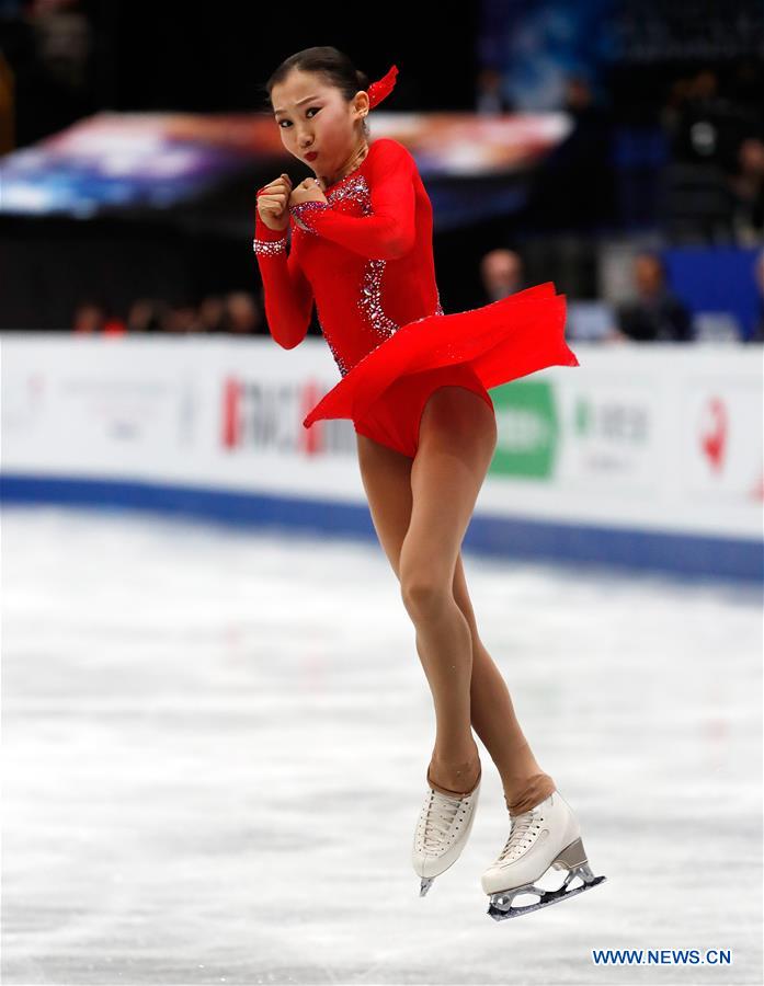 (SP)JAPAN-SAITAMA-FIGURE SKATING-WORLD CHAMPIONSHIPS-LADIES