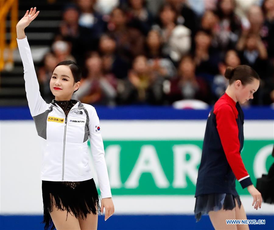 (SP)JAPAN-SAITAMA-FIGURE SKATING-WORLD CHAMPIONSHIPS-LADIES