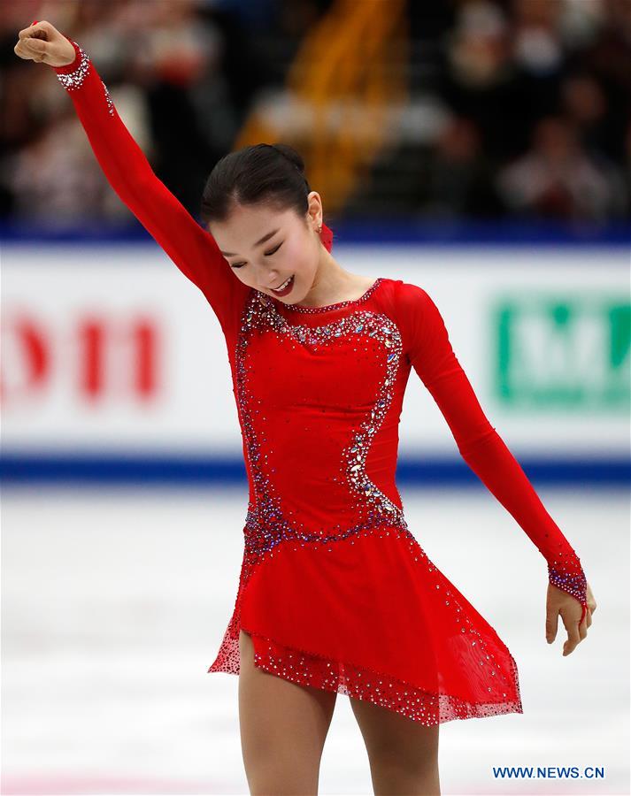 (SP)JAPAN-SAITAMA-FIGURE SKATING-WORLD CHAMPIONSHIPS-LADIES