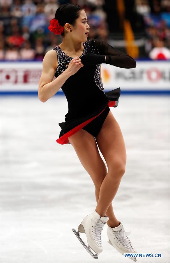 (SP)JAPAN-SAITAMA-FIGURE SKATING-WORLD CHAMPIONSHIPS-LADIES