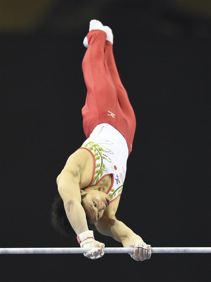 Highlights of 12th FIG Artistic Gymnastics World Cup in Doha (4