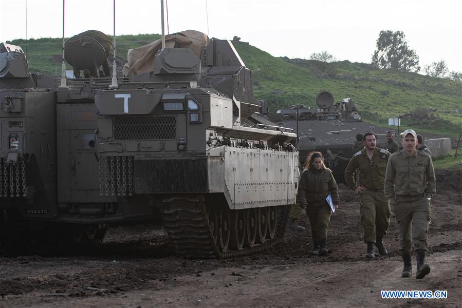 MIDEAST-GOLAN HEIGHTS-ISRAEL-ARMY