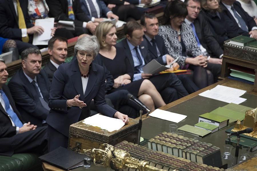 BRITAIN-LONDON-PARLIAMENT-BREXIT DELAY